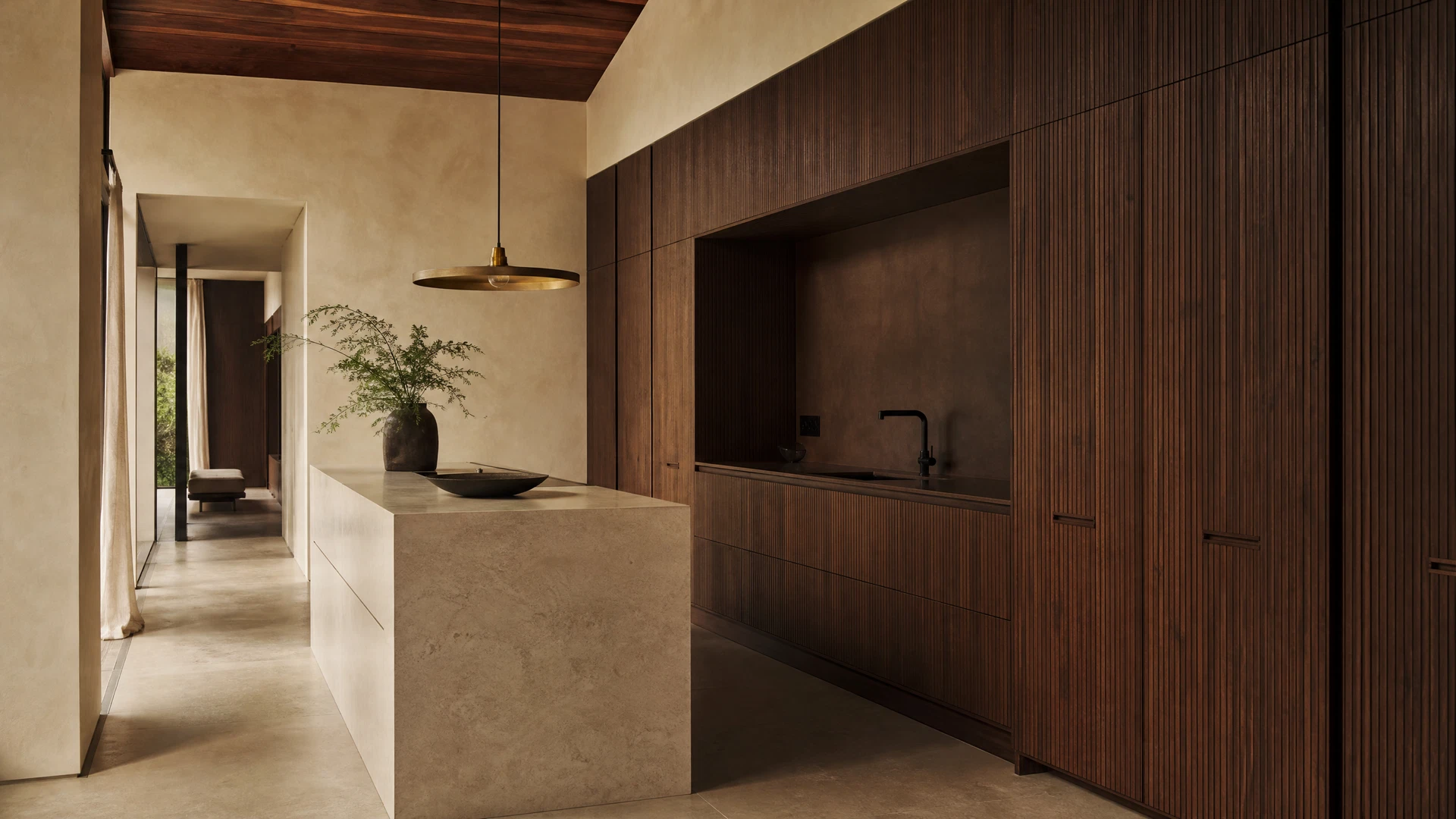 Cucina in noce
